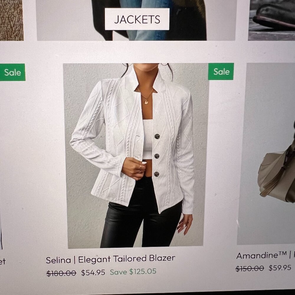 Ella & James Tailored Blazer